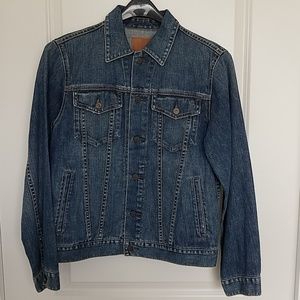GAP men jean jacket size small vintage !